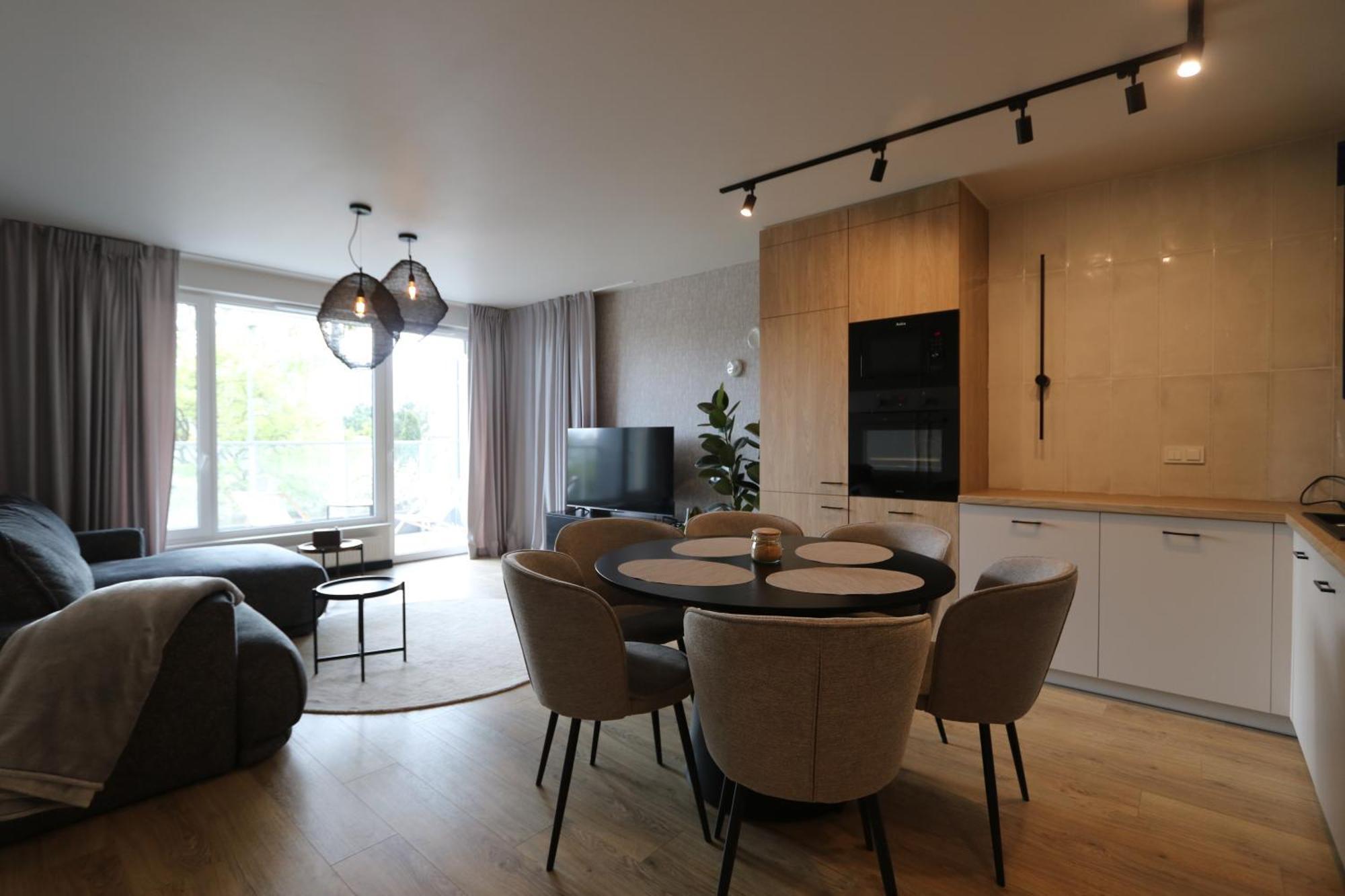 Przestronny Apartament Premium Letnica Gdańsk Kültér fotó
